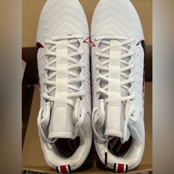 Size 14 Alpha Menace Pro 2 Low Detachable Football Cleats Ohio State PE